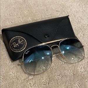 Ray Ban General RB3561 - Blue Gradient / Gold